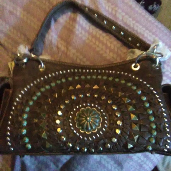 Montana West Handbags - Dark Brown Montana West Purse